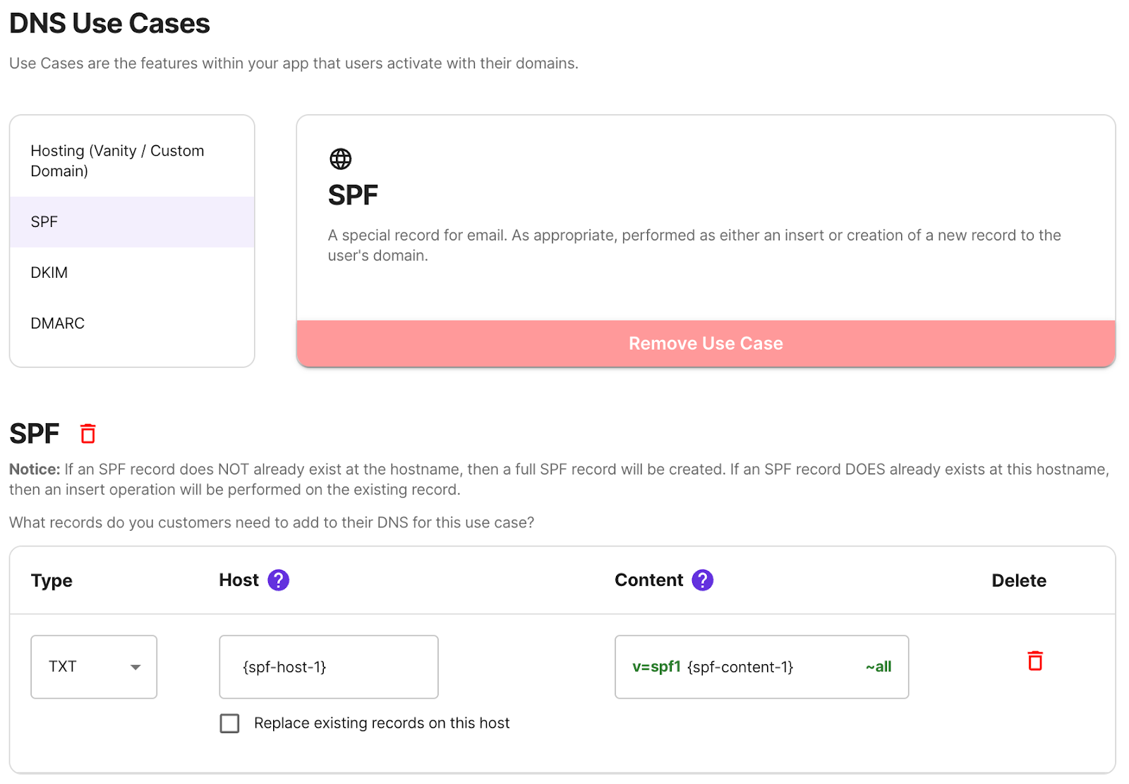 Use Cases Example